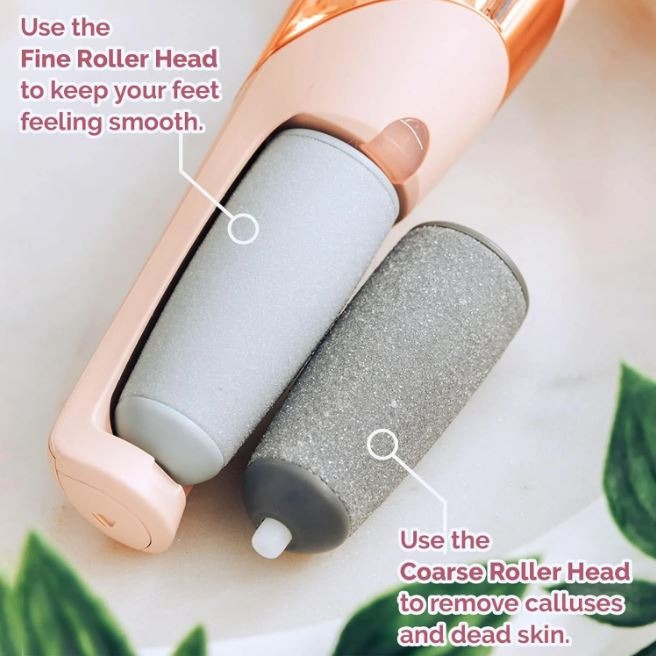 Rechargeable Electric Pedi Foot Filer Effective Callus Remover For Soft Smooth Feet