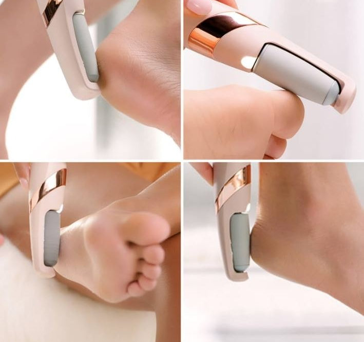 Rechargeable Electric Pedi Foot Filer Effective Callus Remover For Soft Smooth Feet