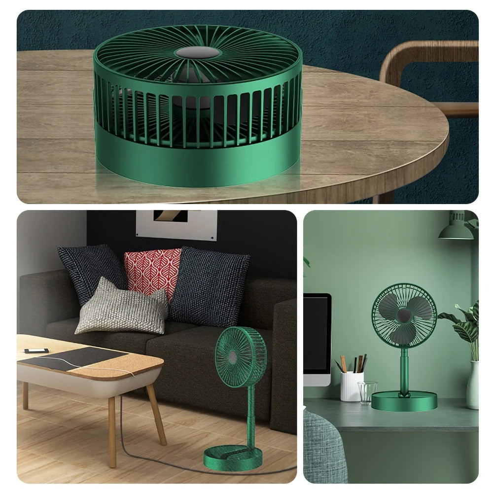 Portable fan rechargeable