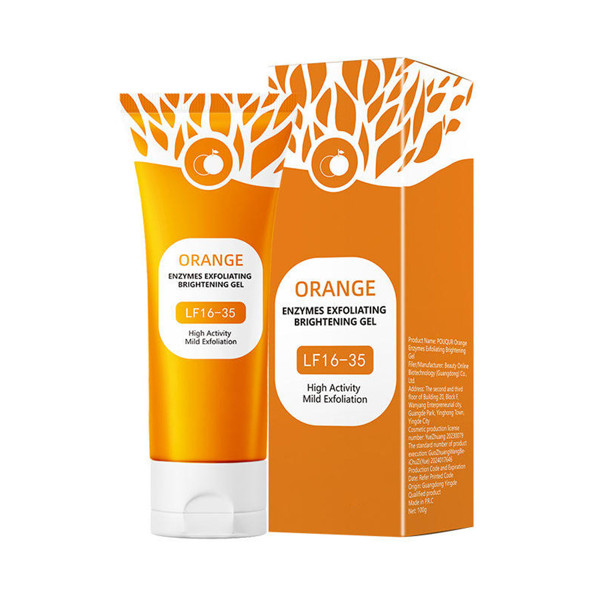 Orange Brightening Exfoliating Gel